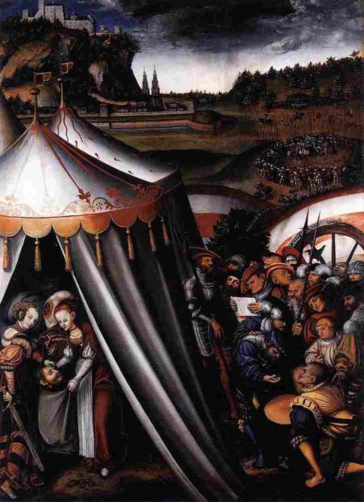 cr Death of Holofernes Art A4 Photo Print
