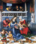 cr Holy Kinship central panel Art A4 Photo Print