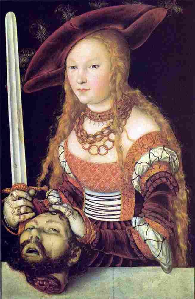 cr Judith with Holofernes Art A4 Photo Print