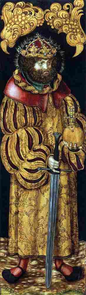 cr Saint Stephen of Hungary Art A4 Photo Print