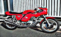 cr750 motorbike A4 Photo Print