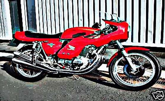 cr750 motorbike A4 Photo Print