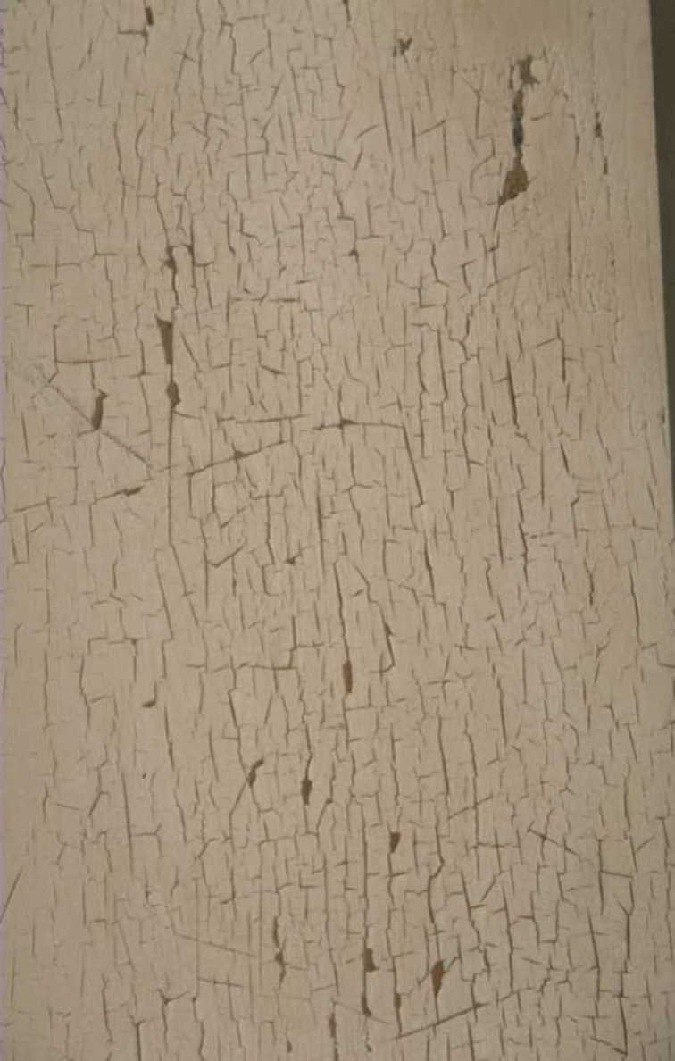 cracked beige wall 1980s 1990s A4 Photo Print