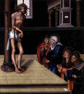cranach christ at the column adored by saints Art A4 Photo Print