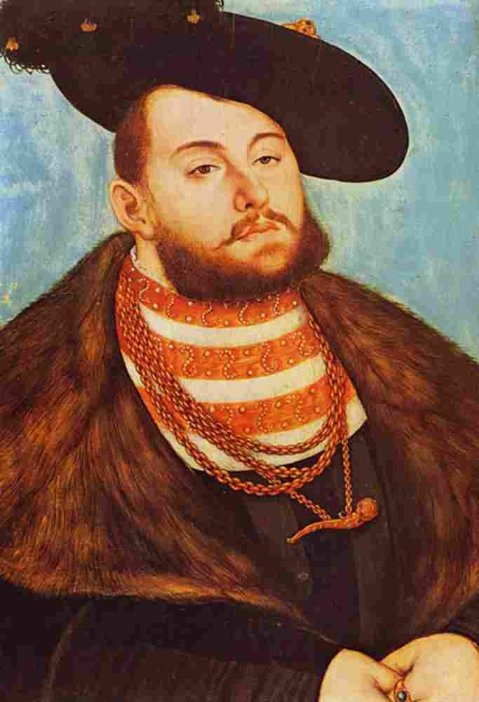 cranach johann friedrich Art A4 Photo Print