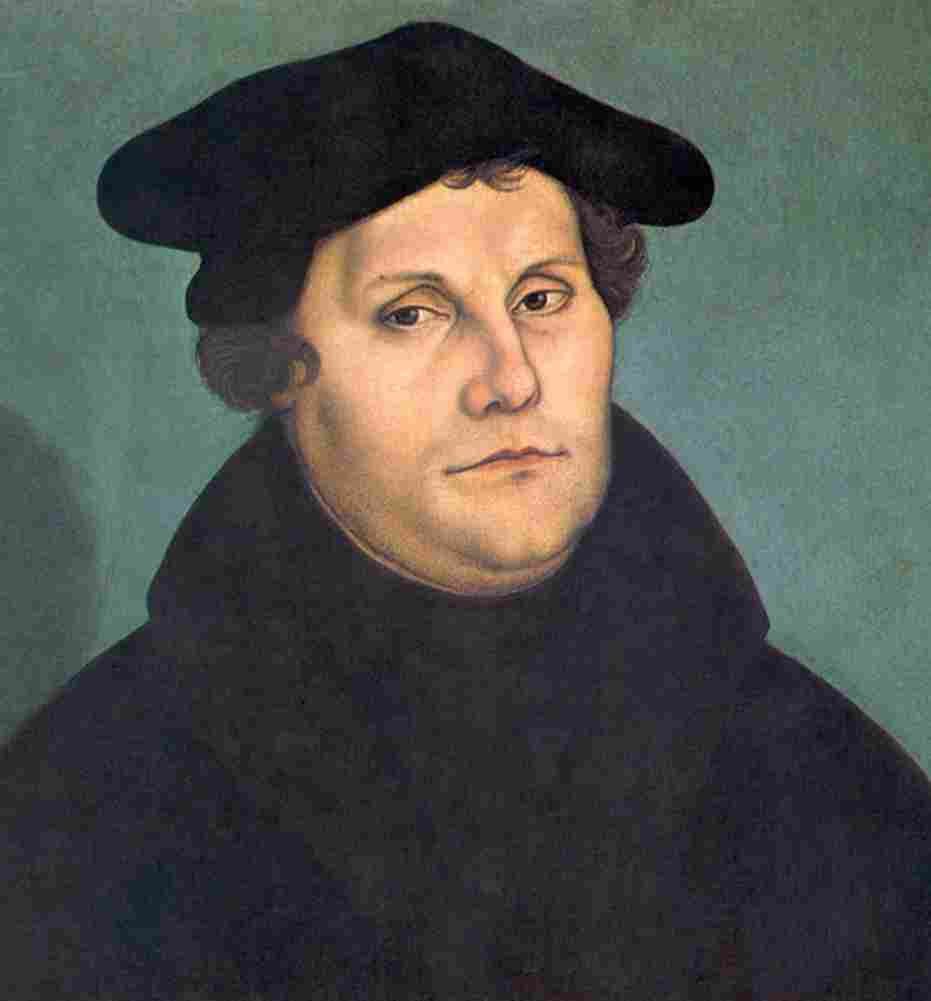 cranach martin luther Art A4 Photo Print