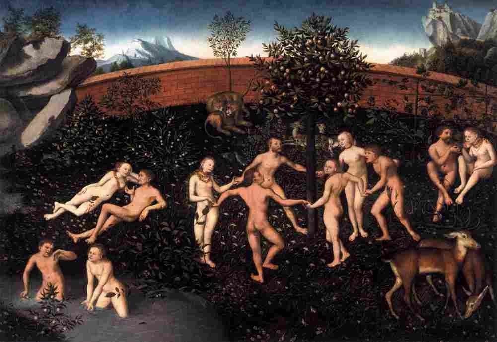 cranach the golden age Art A4 Photo Print