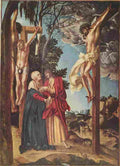 cranach the lamentation of christ Art A4 Photo Print