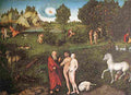 cranach the paradise Art A4 Photo Print