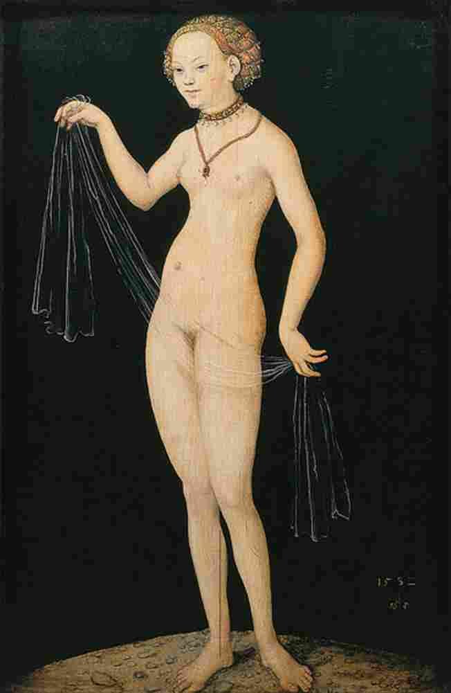 cranach venus Art A4 Photo Print