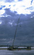 crane barge bunge 1980s 1990s A4 Photo Print