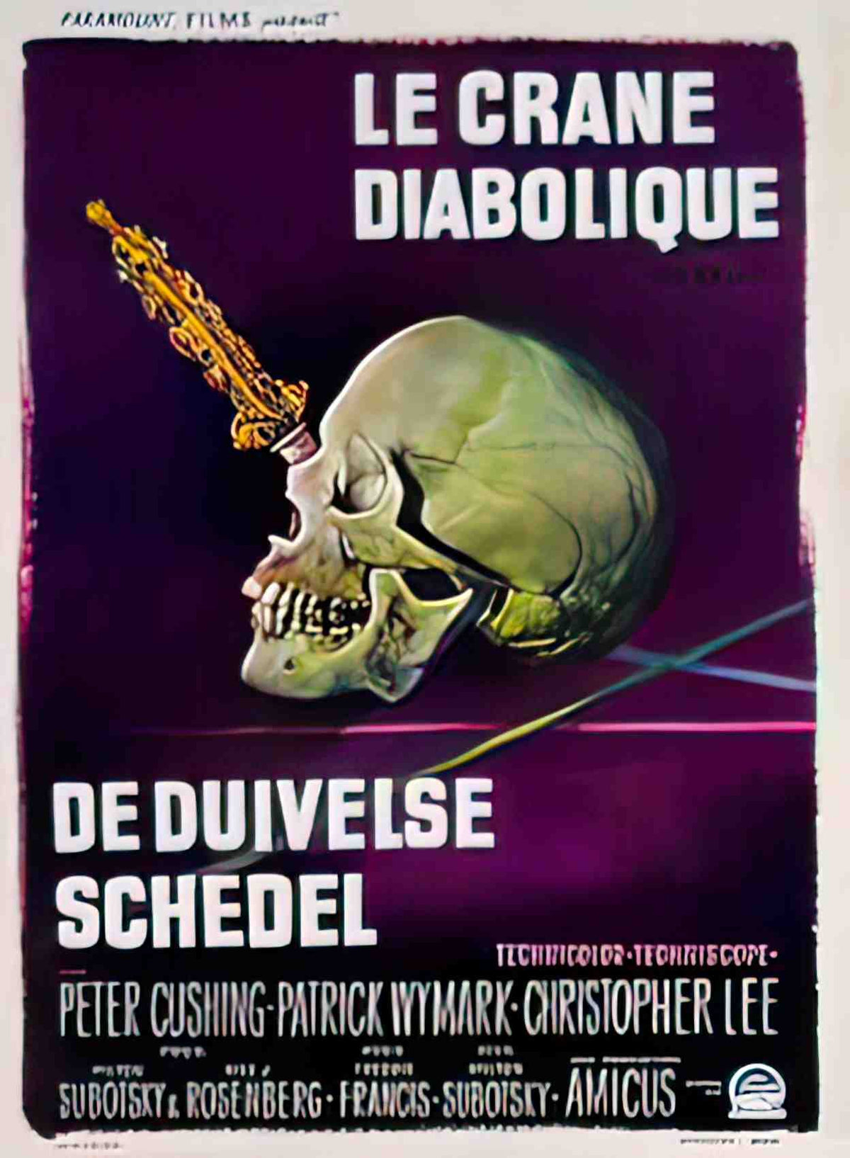 crane diabolique le belge Advert A4 Photo Print