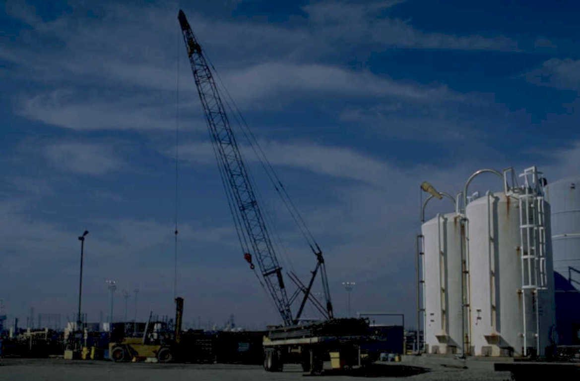 crane silos stockton 1980s 1990s A4 Photo Print