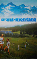 crans montana sur sierre teles deprez 1983 11 Advert A4 Photo Print
