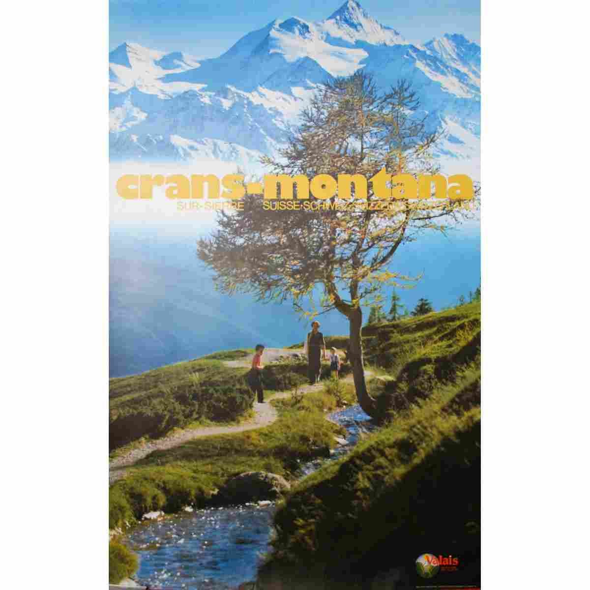 crans montana sur sierre teles deprez 1983 13 Advert A4 Photo Print