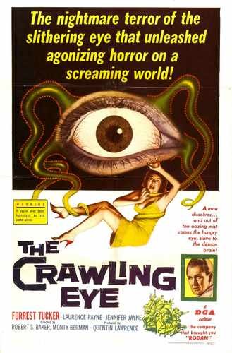 crawling eye  01 film star poster A4 Photo Print