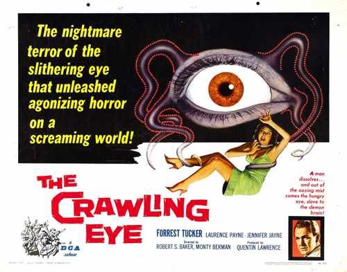 crawling eye  02 film star poster A4 Photo Print