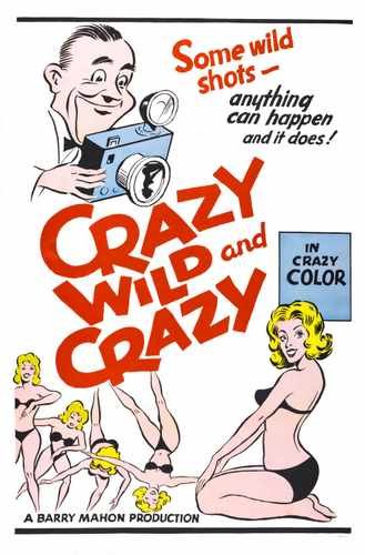 crazy wild and crazy  01 film star poster A4 Photo Print