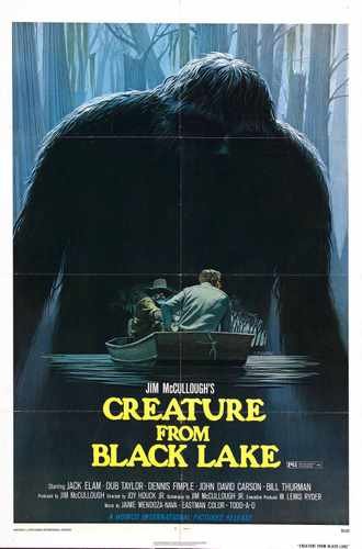 creature from black lake  01 film star poster A4 Photo Print