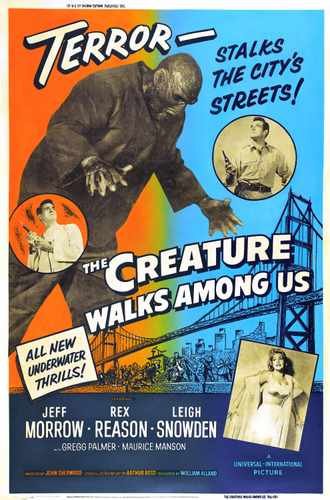creature walks among us  02 film star poster A4 Photo Print