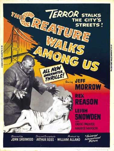 creature walks among us  03 film star poster A4 Photo Print