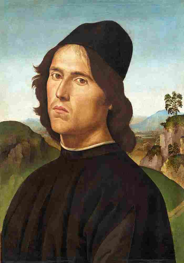 credi lorenzo di credi by perugino Art A4 Photo Print