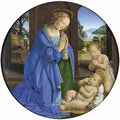 credi madonna adoring the child Art A4 Photo Print