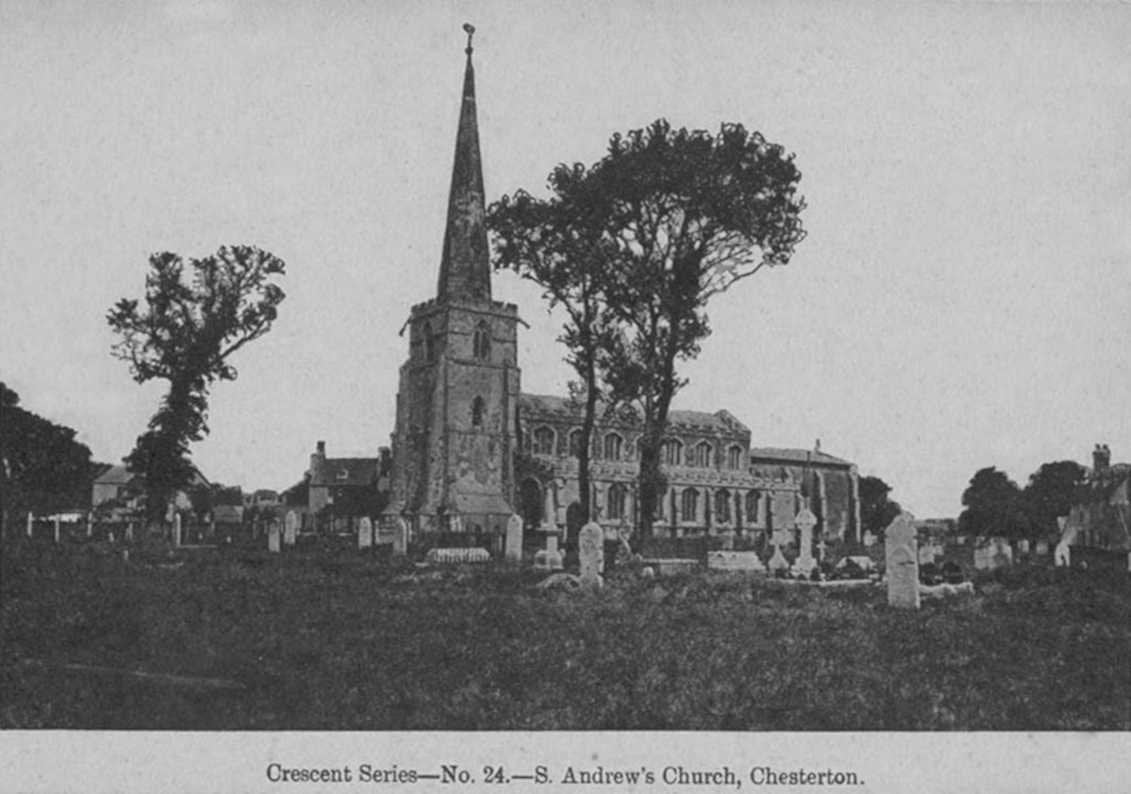 crescent series churchVintage 1880s 1900s A4 Photo Print