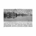 crete chania the harbour perakis fortzakis cie 9 Vintage A4 Photo Print