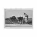 crete cretan ploughman behaeddin 80 Vintage A4 Photo Print