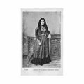 crete woman from sfakia ed e a cavaliero Vintage A4 Photo Print