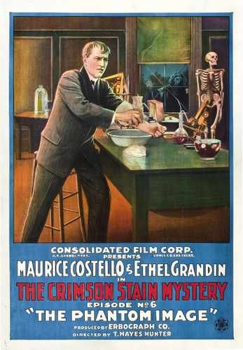crimson stain mystery  06 film star poster A4 Photo Print