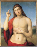 cristo benedicente by Raffaello by Raffaello A4 Photo Print