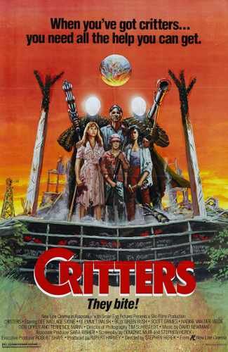 critters 1  02 film star poster A4 Photo Print