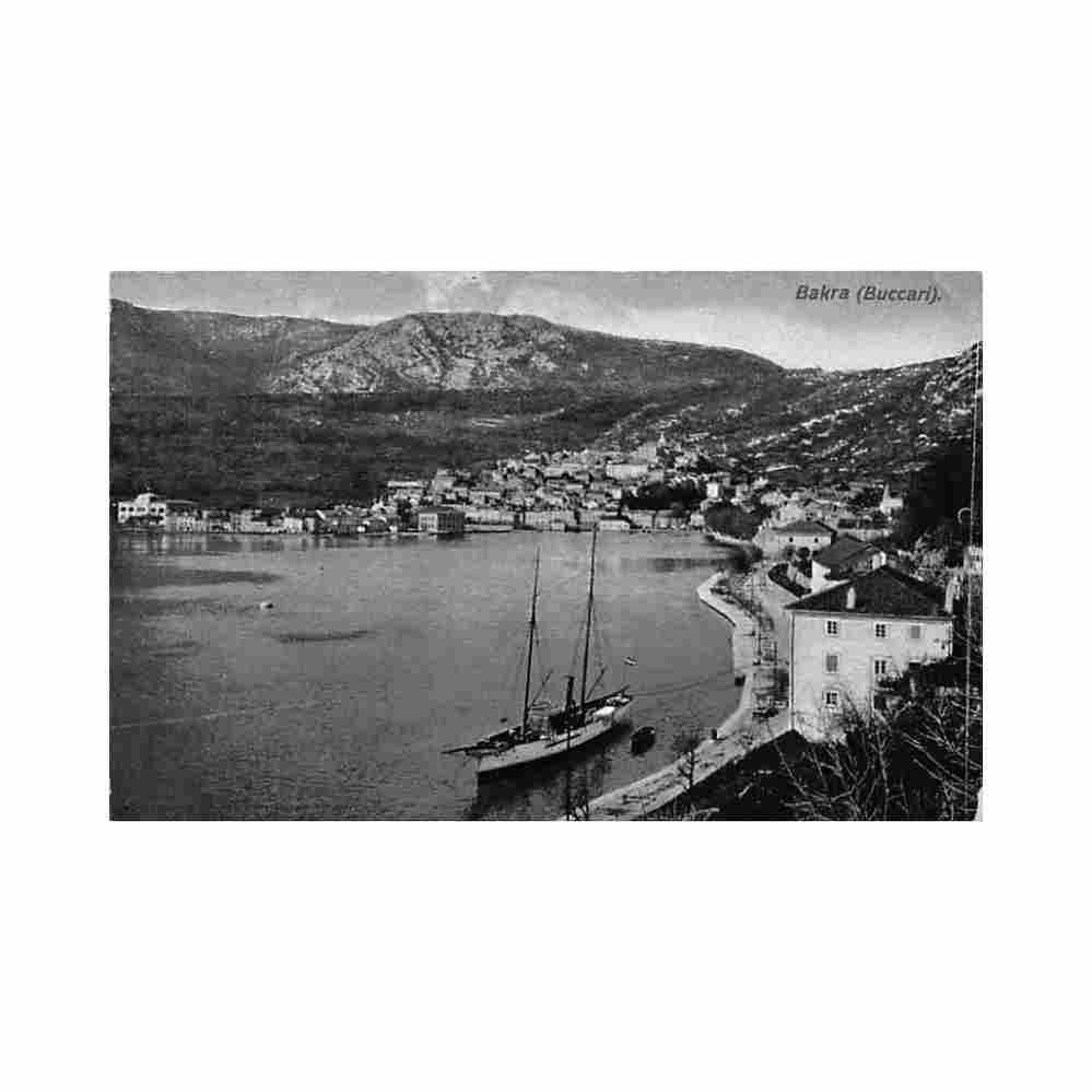 croatia bakar mislabelled as bakra buccari o zieher Vintage A4 Photo Print