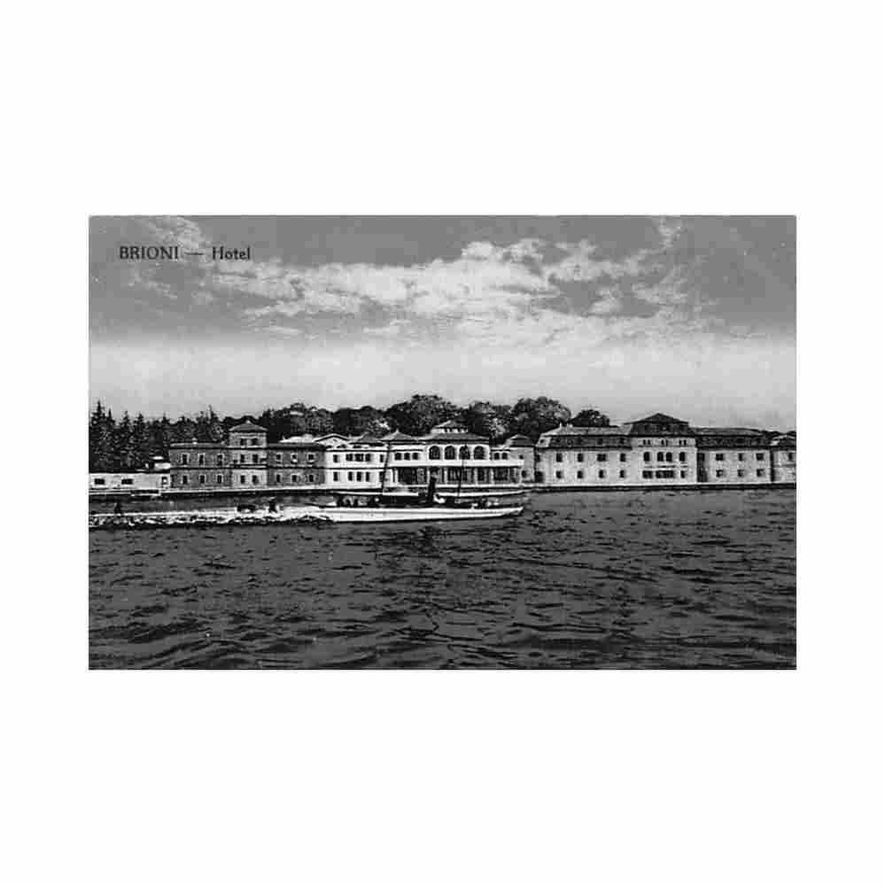 croatia brijuni brioni hotel Vintage A4 Photo Print