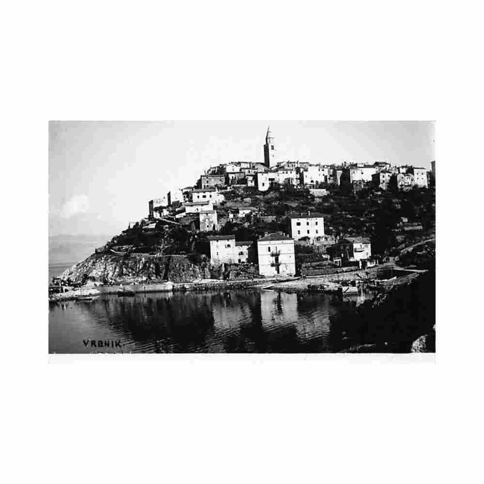 croatia crikvenica foto zora Vintage A4 Photo Print