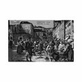 croatia dubrovnik pijaca Vintage A4 Photo Print
