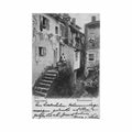 croatia lovran lovrana strassenscene Vintage A4 Photo Print