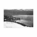 croatia opatija abbazia bird s eye view bird s eye view Vintage A4 Photo Print