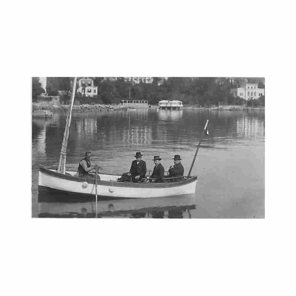 croatia opatija abbazia year 1927 Vintage A4 Photo Print