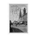 croatia osijek trg bana grofa khuen hedervary a Vintage A4 Photo Print