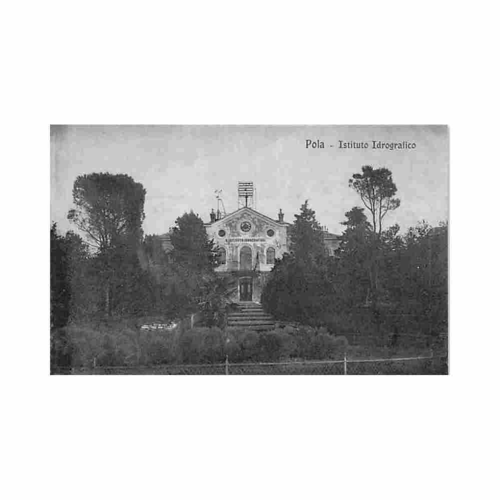 croatia pola istituto idrografico Vintage A4 Photo Print