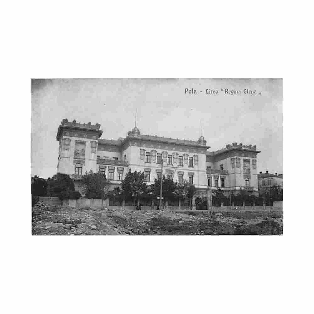 croatia pola liceo regina elena Vintage A4 Photo Print