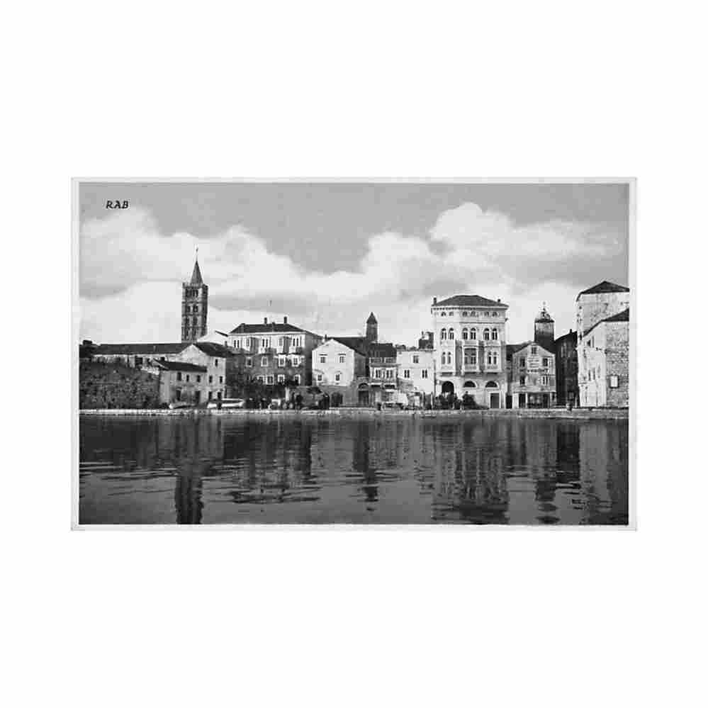 croatia rab Vintage A4 Photo Print
