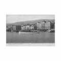croatia rijeka fiume palazzo adria e governo maritimo Vintage A4 Photo Print