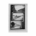 croatia slavonski brod three views Vintage A4 Photo Print