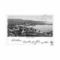 croatia split bird s eye view purger co 1217 Vintage A4 Photo Print