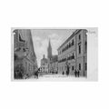 croatia zagreb agram herrengasse Vintage A4 Photo Print