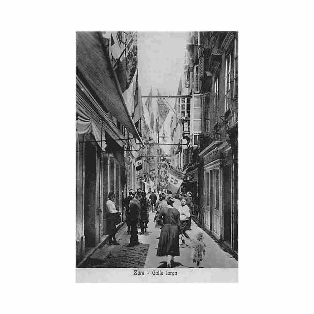 croatia zara calle larga Vintage A4 Photo Print